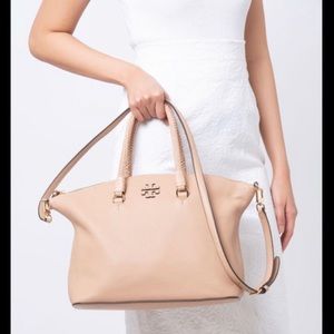 Tory Burch Large Taylor Devon Sand Satchel $495